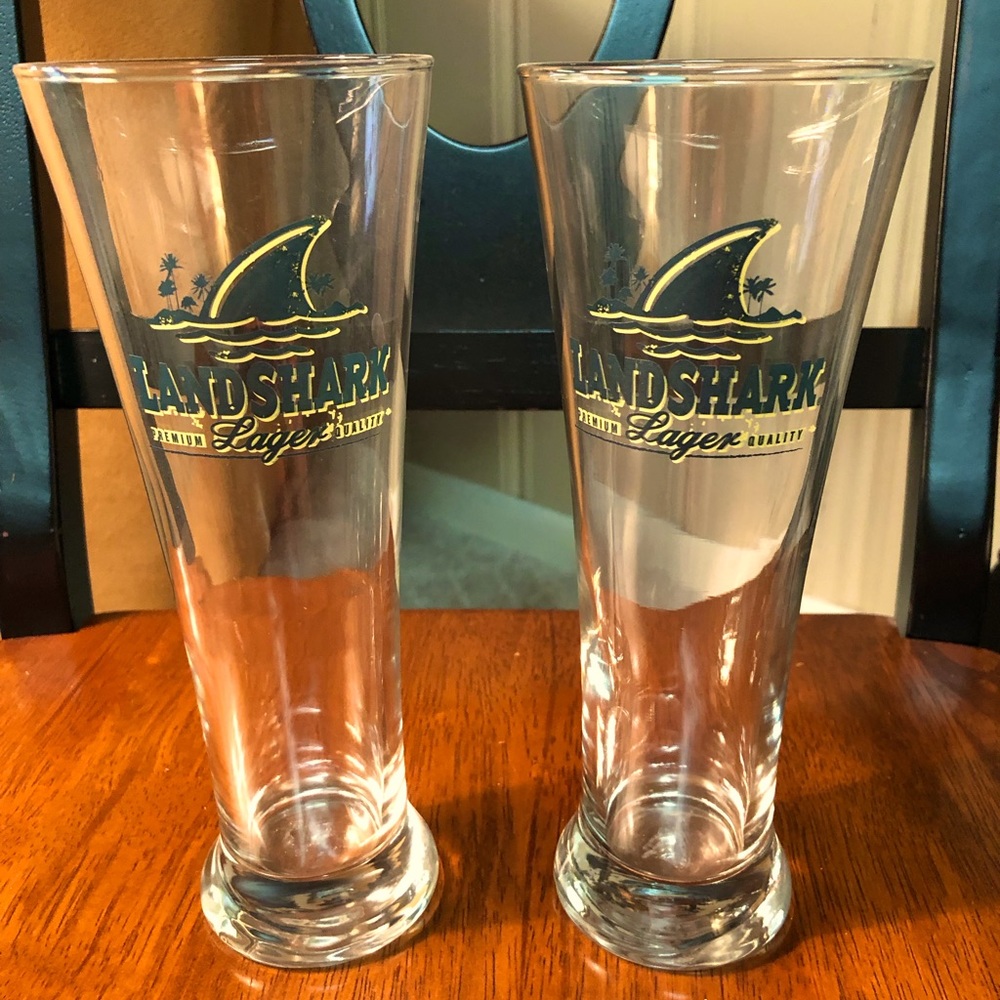 Landshark Beer Glasses